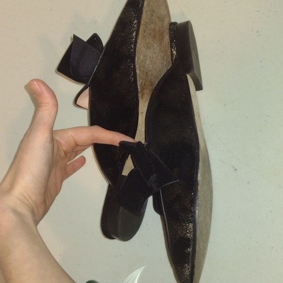 Carnegie Metallic Kate Spade Mules!kate spade size 9.5 - Picture 7 of 13